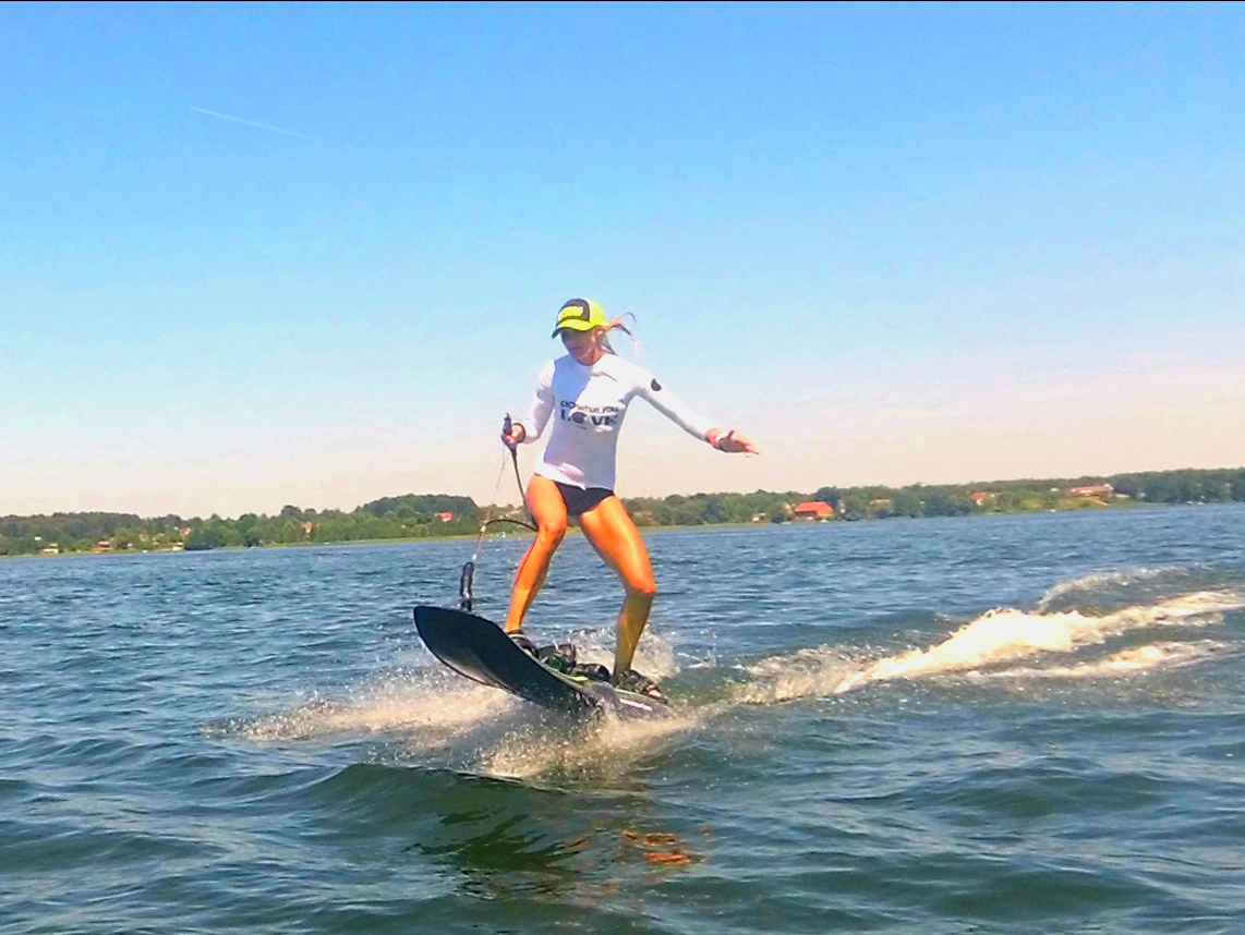 What is the first ride on the jetsurf electric like?